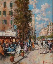 ANTONIO GRAVINA STREET SCENE O