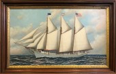 ANTONIO JACOBSEN OIL ON BOARD