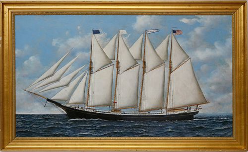 ANTONIO JACOBSEN OIL ON BOARD