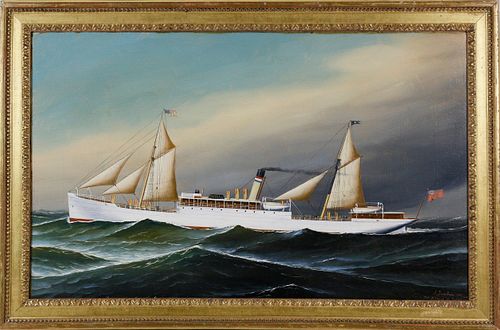 ANTONIO JACOBSEN OIL ON CANVAS
