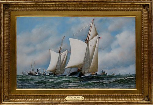 ANTONIO JACOBSEN OIL ON CANVAS