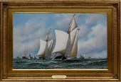ANTONIO JACOBSEN OIL ON CANVAS