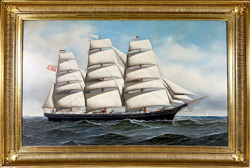 ANTONIO JACOBSEN OIL ON CANVAS