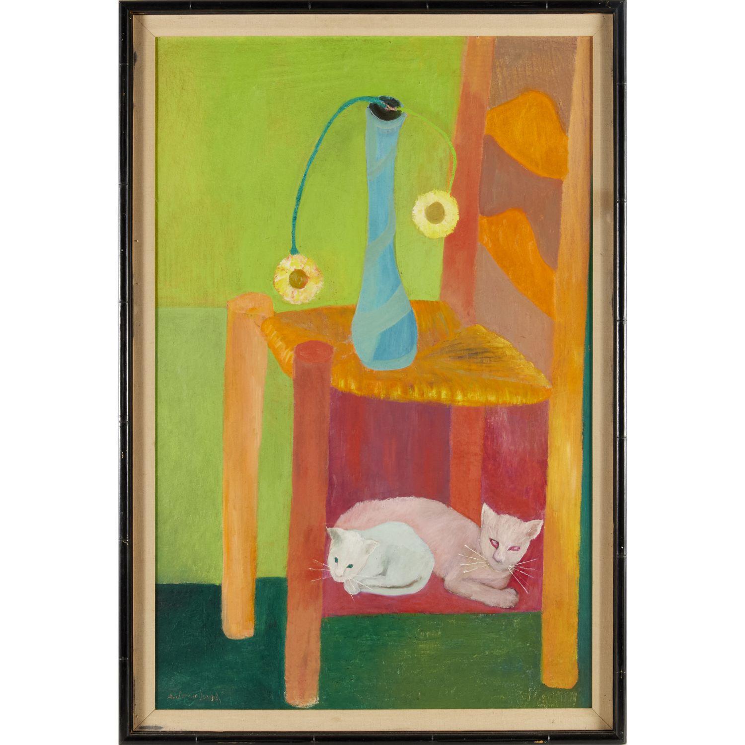 ANTONIO JOSEPH, OIL ON BOARD