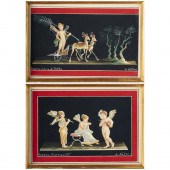 ANTONIO NAPPO, PAIR POMPEIAN G