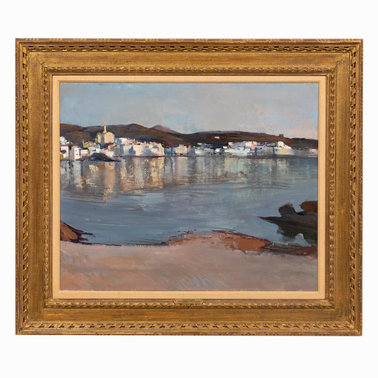 ANTONIO PICHOT, CADAQUES, OIL ON