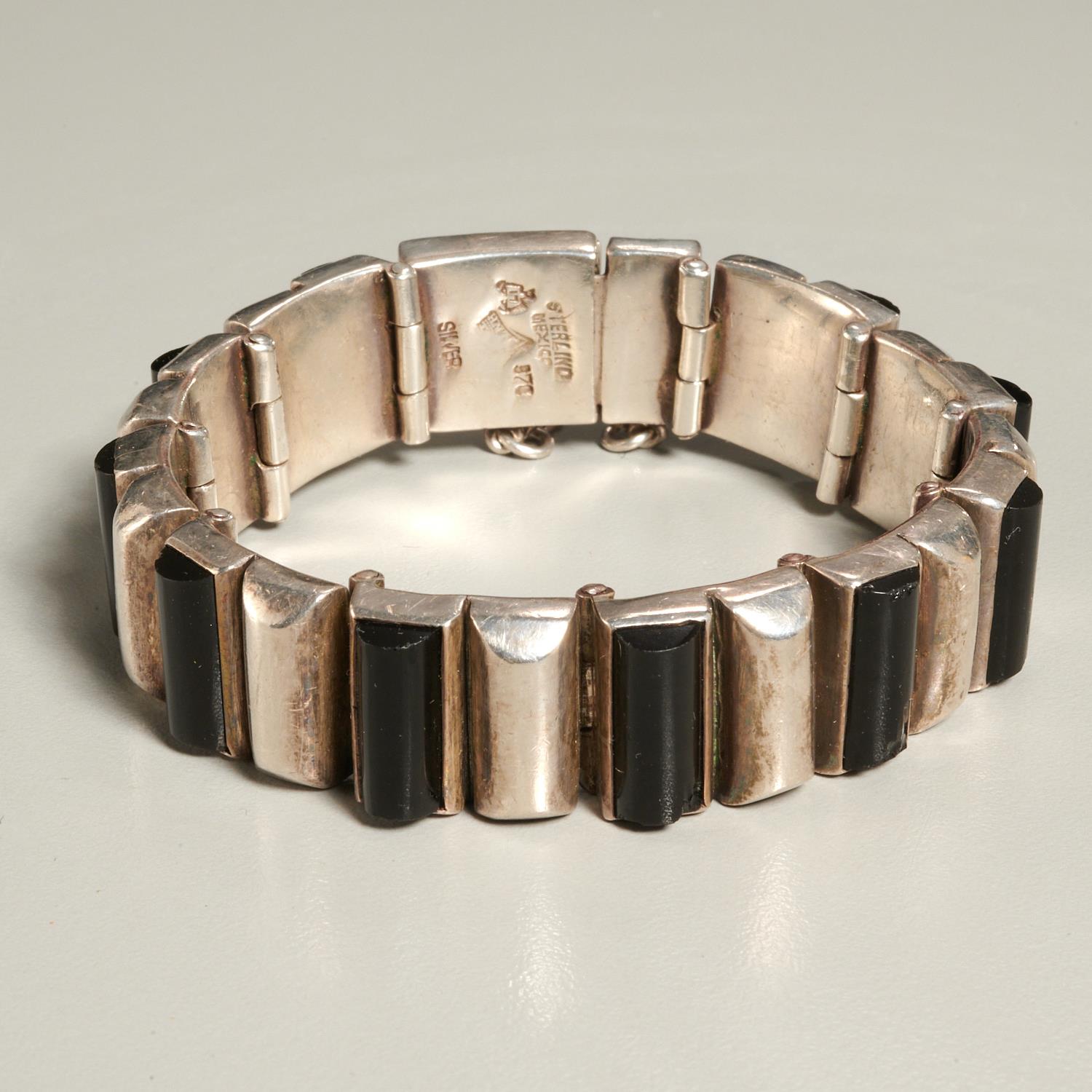 ANTONIO PINEDA, SILVER AND OBSIDIAN