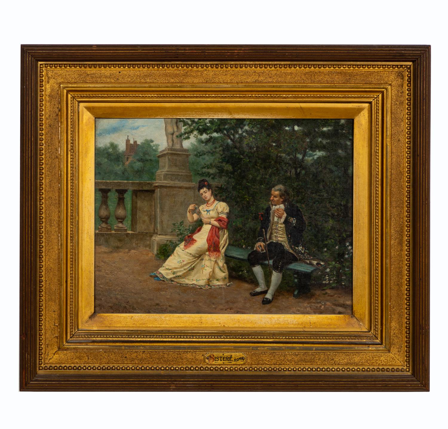 ANTONIO SISTERE HERNANDEZ, OIL ON