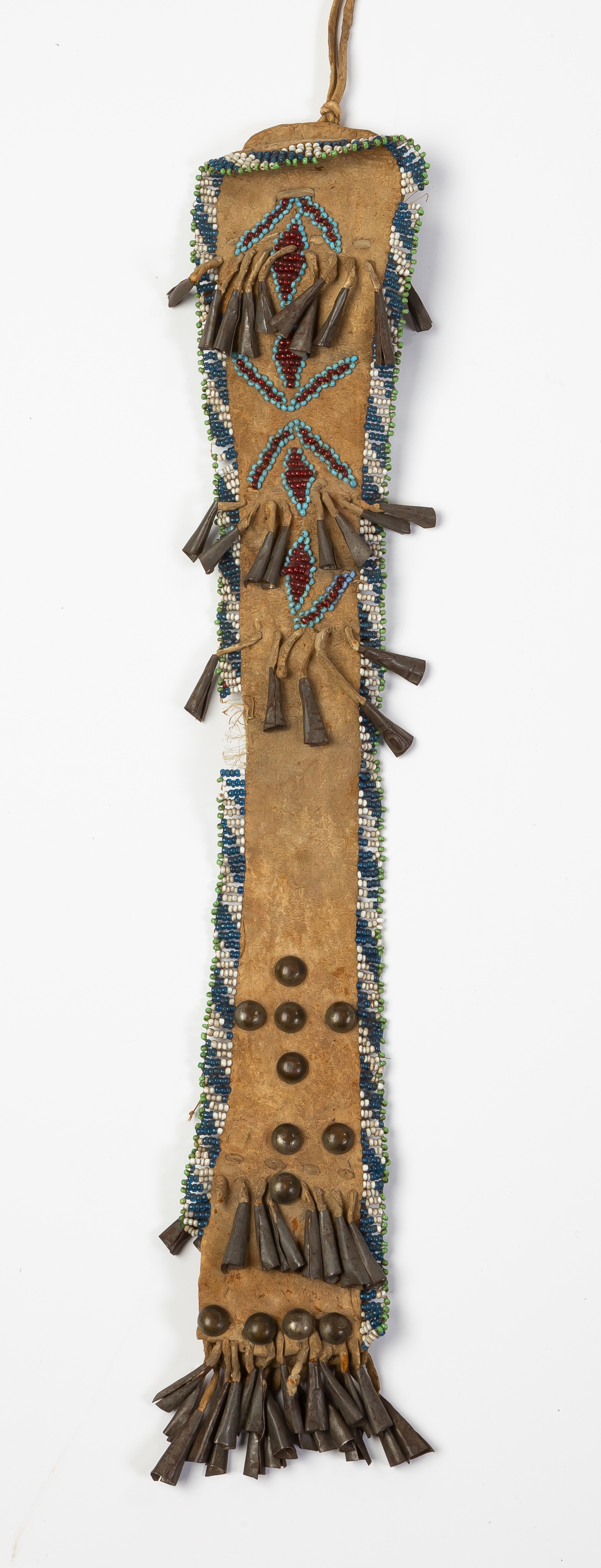 APACHE BAG WITH TIN CONES Apache