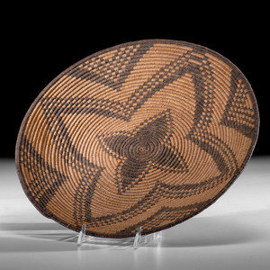 Apache Basketry Tray early 20th