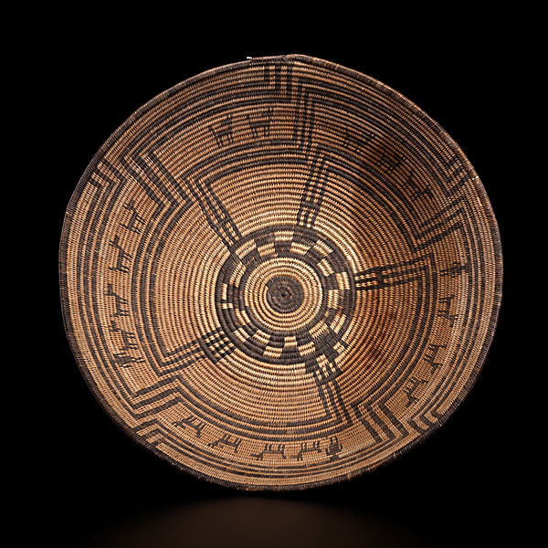 Apache Figural Basket finely