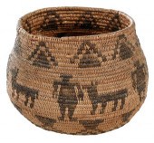 APACHE FIGURAL COILED BASKETAm