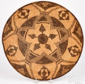 APACHE INDIAN COILED BASKET, E