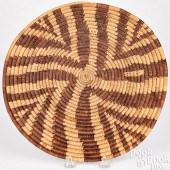 APACHE INDIAN COILED BASKET, E