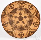 APACHE INDIAN COILED BASKET, E