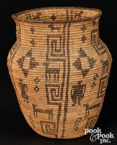 APACHE INDIAN COILED BASKETRY