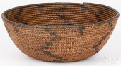 APACHE INDIAN WOVEN BASKET BOW