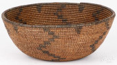 APACHE INDIAN WOVEN BASKET BOW
