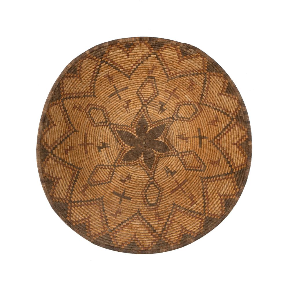 APACHE POLYCHROME BASKET, CA
