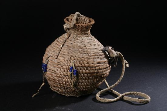 APACHE WATER BASKET. Circa 1880.