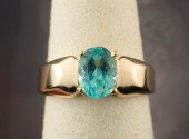 APATITE AND FOURTEEN KARAT YEL