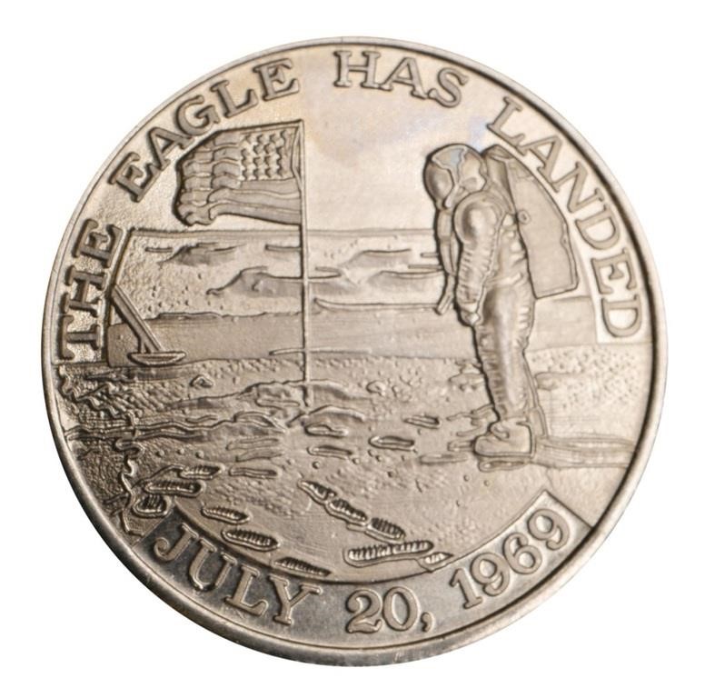 APOLLO 11 COIN SPACE FLOWNFlight