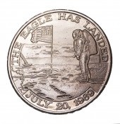 APOLLO 11 COIN SPACE FLOWNFlig