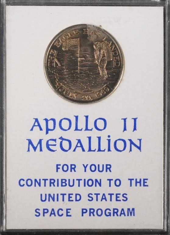 APOLLO 11 COIN SPACE FLOWNFlight