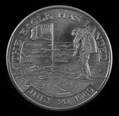 APOLLO 11 COIN SPACE FLOWNFlig