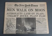 APOLLO 11 CREW-SIGNED THE NEW