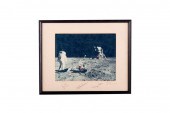 APOLLO 11 SPACE WALKsurface of