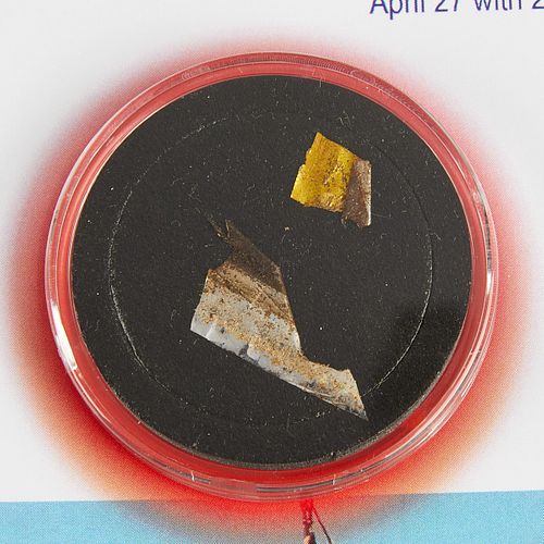 APOLLO 16 FLOWN KAPTON FRAGMENTS W/