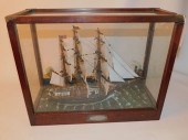 APOLLO CASED SHIP MODELAntique