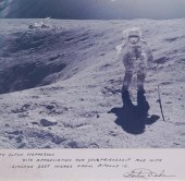 APOLLO XVI BLACK AND WHITE PHO