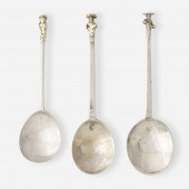 . Apostle spoons, collection o