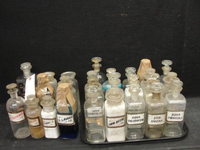 Apothecary Bottles. From a