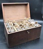 APOTHECARY BOX, HAVING LIFT TO