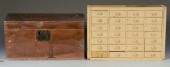 APOTHECARY CABINET AND BOX1st
