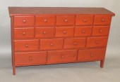 APOTHECARY CABINETca. 1880; fi
