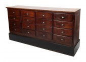 APOTHECARY CHEST LATE 19TH CEN