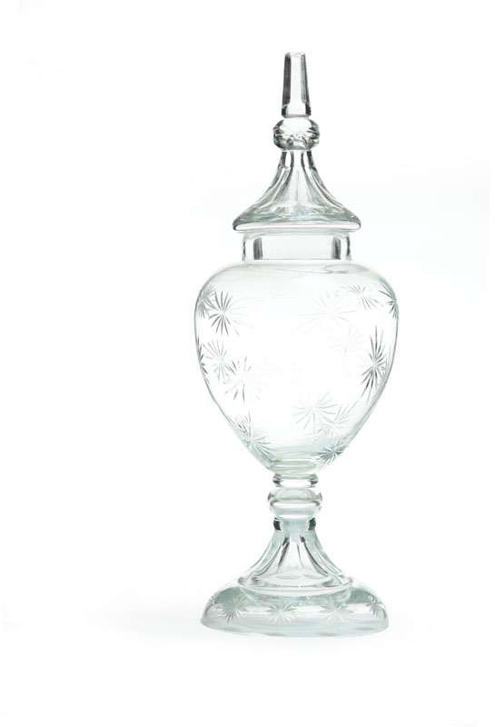 APOTHECARY JAR.  American or