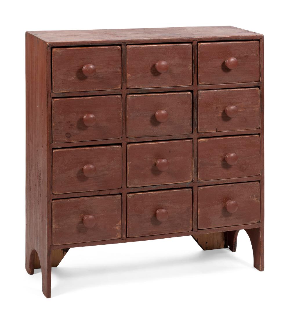 APOTHECARY-STYLE CABINET 20TH