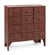 APOTHECARY-STYLE CABINET 20TH