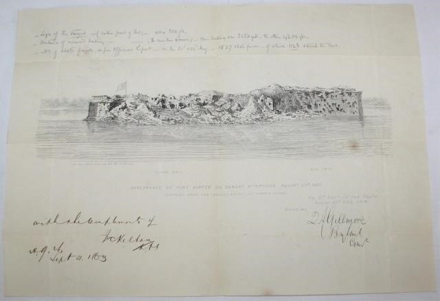 “APPEARANCE OF FORT SUMTER ON