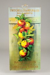 APPLE CIDER VINEGAR SIGN Copr.