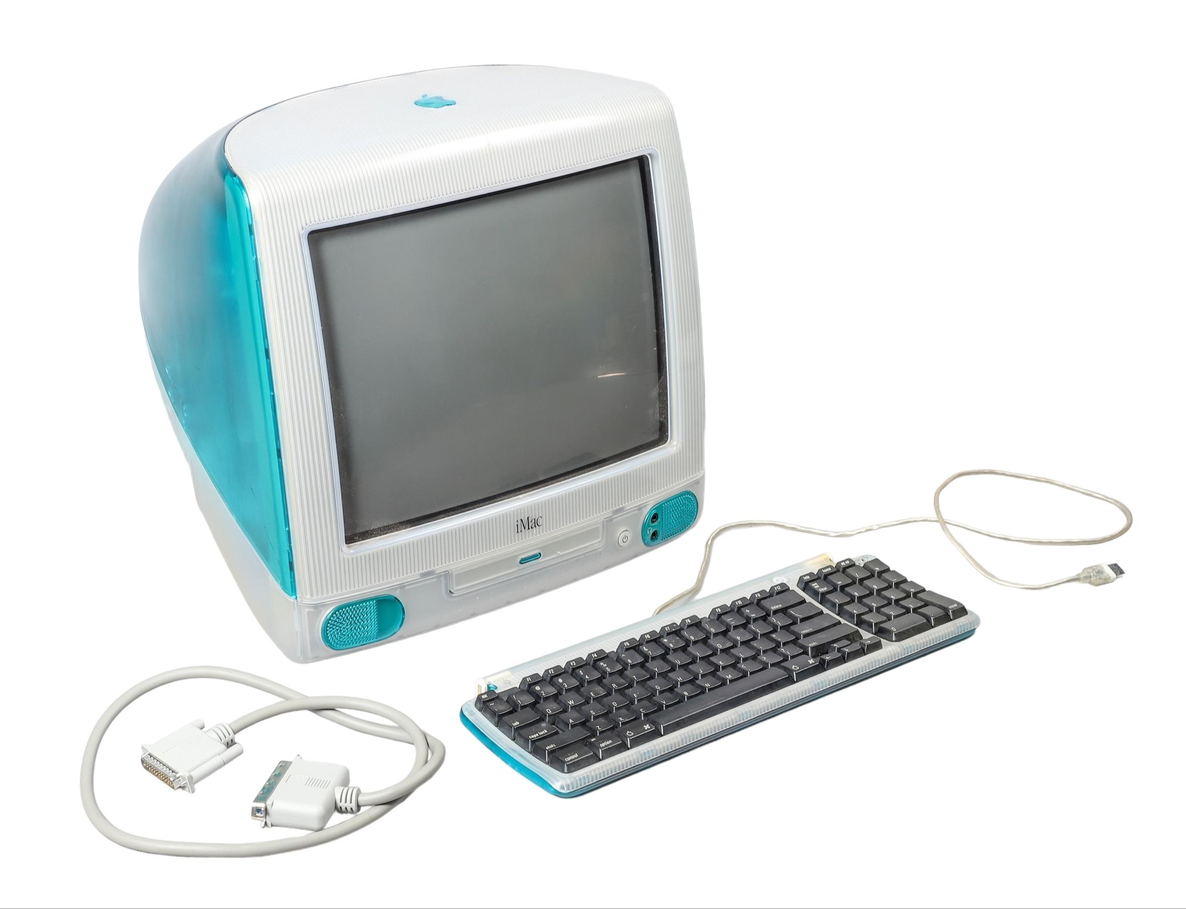 Apple iMac G3 in Bondi Blue,