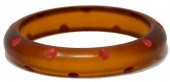 APPLE JUICE BAKELITE BRACELET