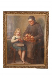 APPLE PEELERSoil on canvas, re