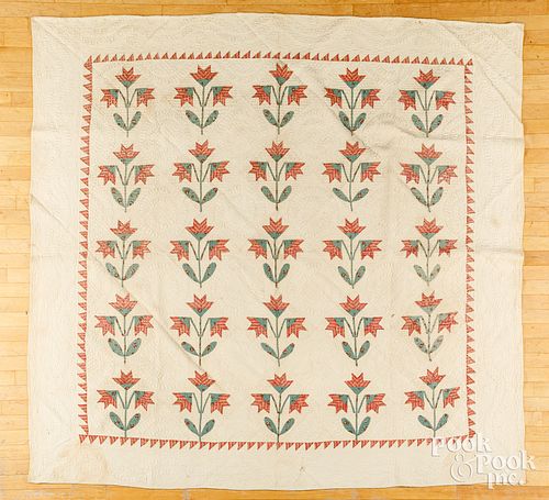 APPLIQUé PENNSYLVANIA TULIP