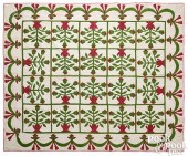 APPLIQUé POTTED TULIP QUILT, 1